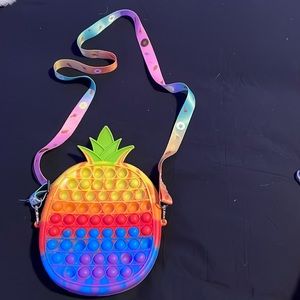 Pineapple pop it purse